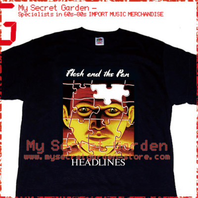 Flash And The Pan - Headlines T Shirt 